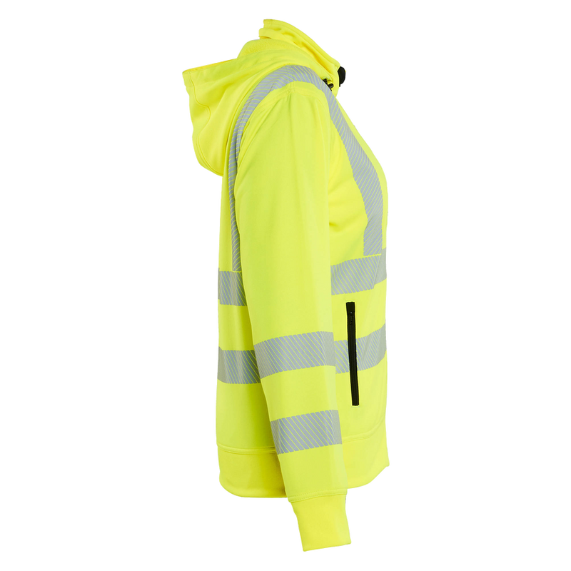Blaklader Dames High Vis sweatshirt met afneembare capuchon