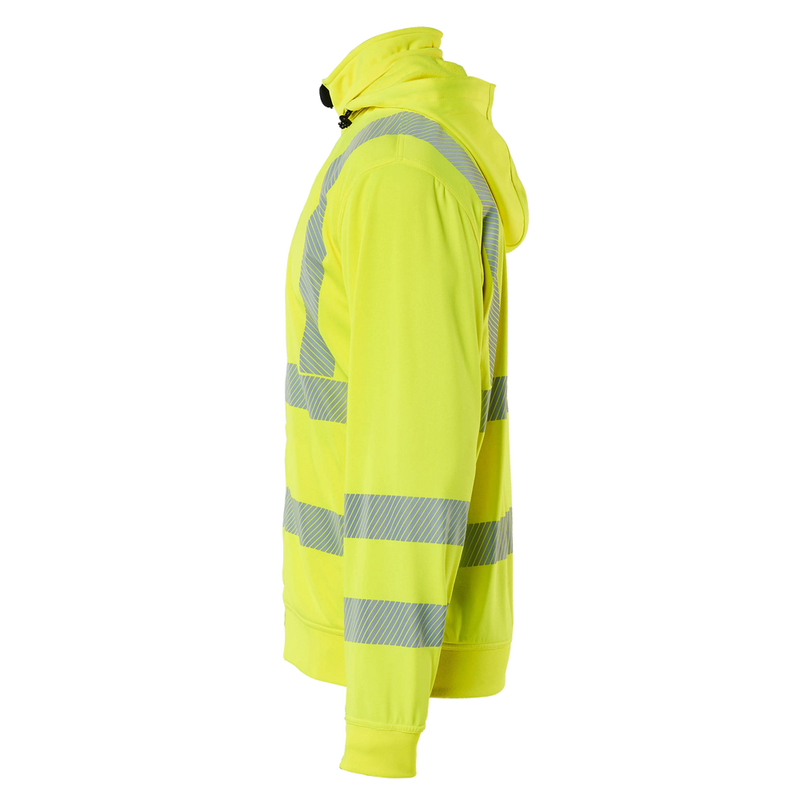 Blaklader High Vis Sweatvest met afneembare capuchon