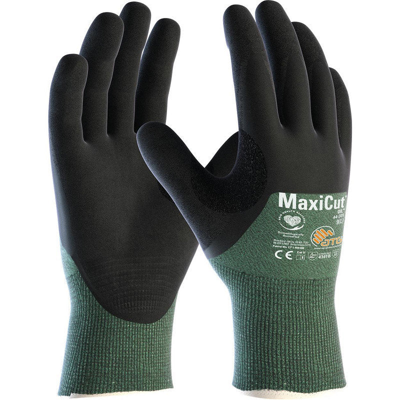 12 Paar ATG Maxicut Oil Grip 44-305 NBR handschoen