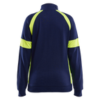 Blaklader Dames Sweatvest visible met rits