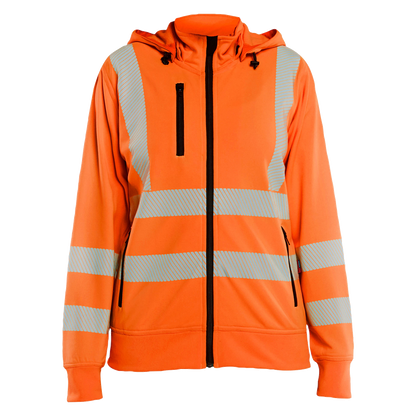 Blaklader Dames High Vis sweatshirt met afneembare capuchon