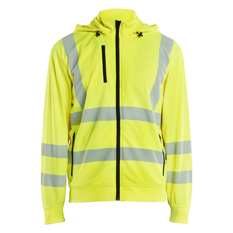 Blaklader High Vis Sweatvest met afneembare capuchon