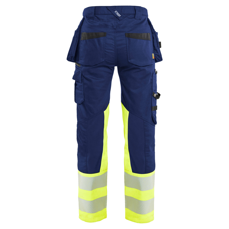 Blaklader Dames High Vis Werkbroek Stretch