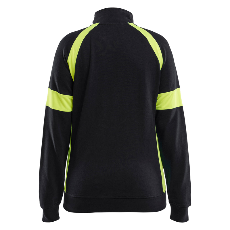 Blaklader Dames Sweatvest visible met rits