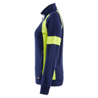Blaklader Dames Sweatvest visible met rits