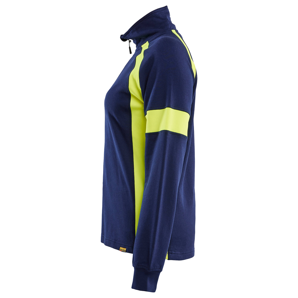Blaklader Dames Sweatshirt Halfzip visible