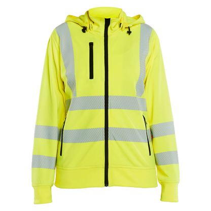 Blaklader Dames High Vis sweatshirt met afneembare capuchon