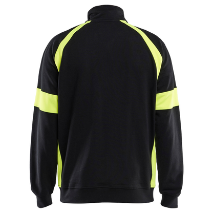 Blaklader Sweatvest visible met rits