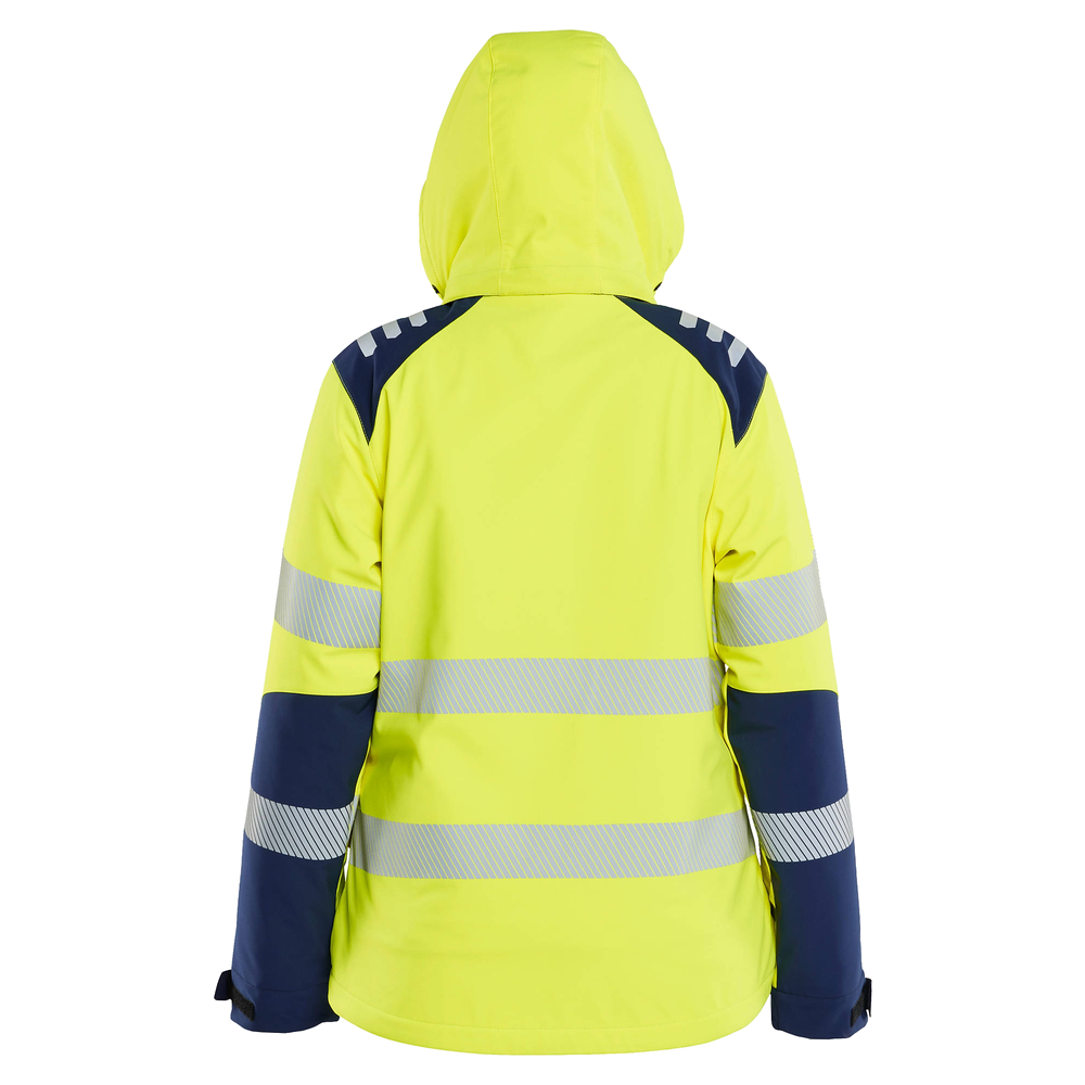 Blaklader Dames High Vis Lichtgewicht Softshell Winterjas