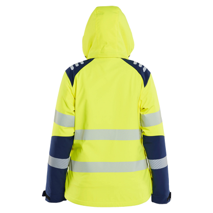 Blaklader Dames High Vis Lichtgewicht Softshell Winterjas