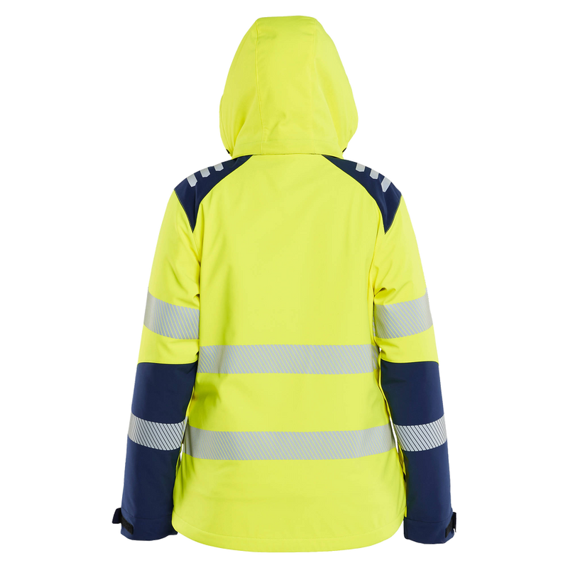 Blaklader Dames High Vis Lichtgewicht Softshell Winterjas
