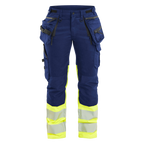Blaklader Dames High Vis Werkbroek Stretch