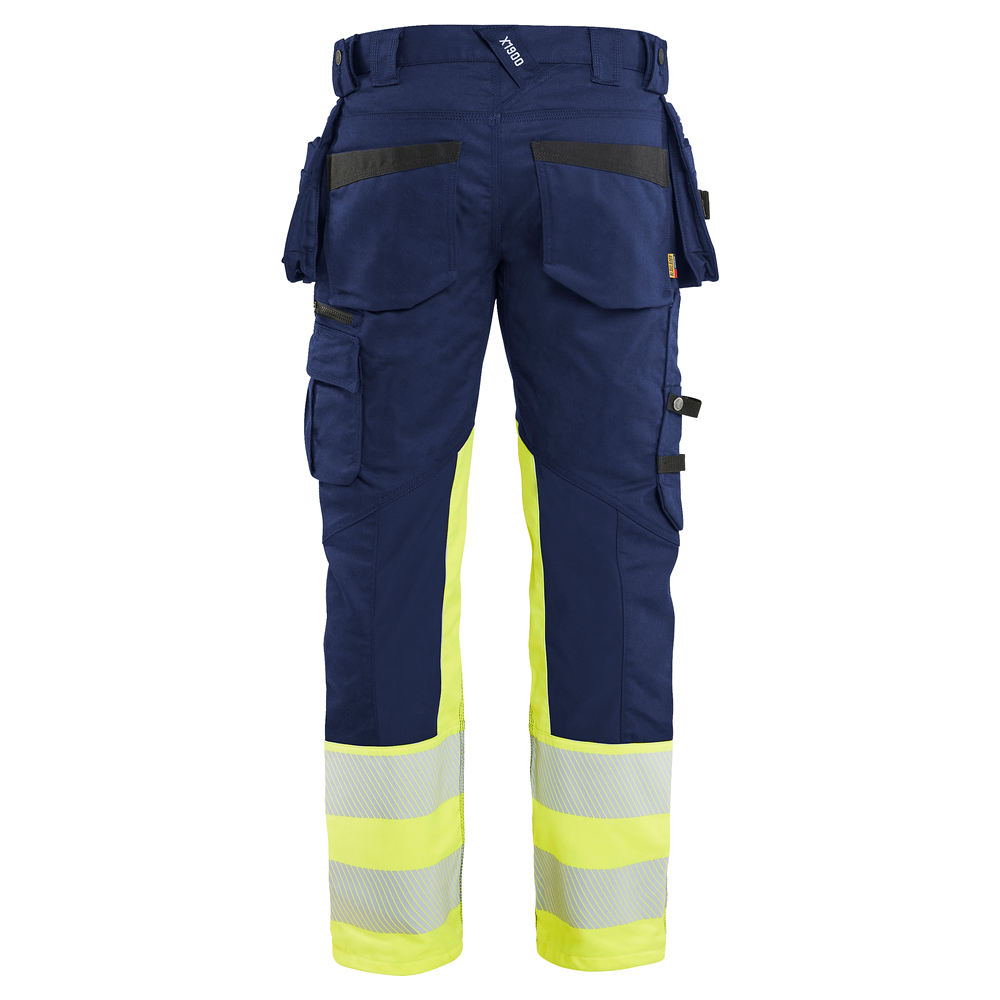 Blaklader High Vis Werkbroek Stretch Holsterpockets
