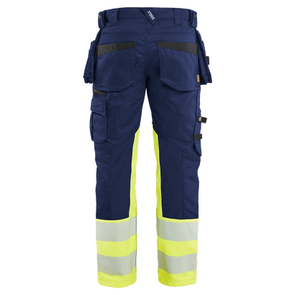 Blaklader High Vis Werkbroek Stretch Holsterpockets