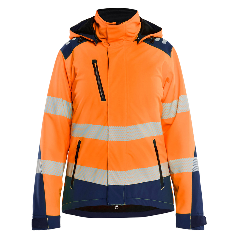 Blaklader Dames High Vis Lichtgewicht Softshell Winterjas