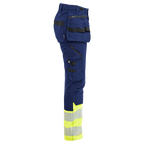 Blaklader Dames High Vis Werkbroek Stretch