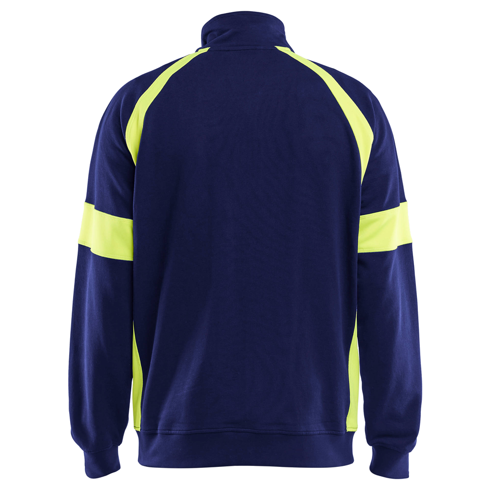 Blaklader Sweatvest visible met rits