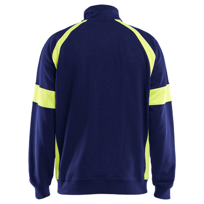 Blaklader Sweatvest visible met rits