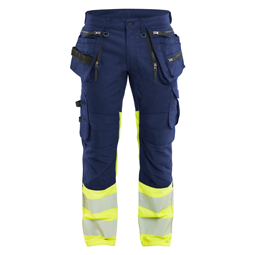 Blaklader High Vis Werkbroek Stretch Holsterpockets