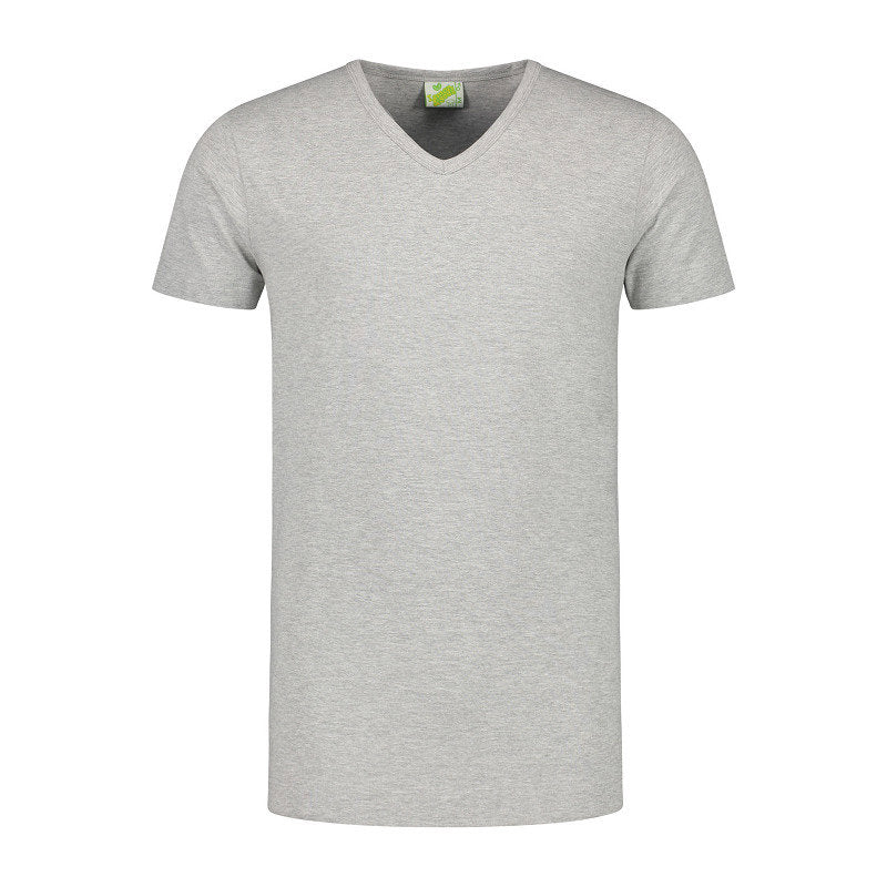 ls-t-shirt-v-hals-korte-mouw-heren-gray-heather