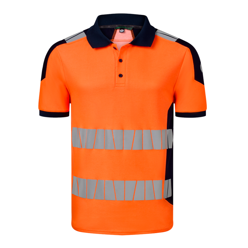 havep-high-visibility-polo-10080-oranje-navy
