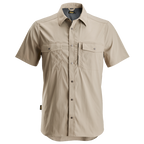 snickers-litework-werkhemd-korte-mouwen-khaki