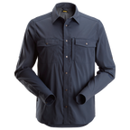 snickers-litework-werkhemd-lange-mouwen-navy