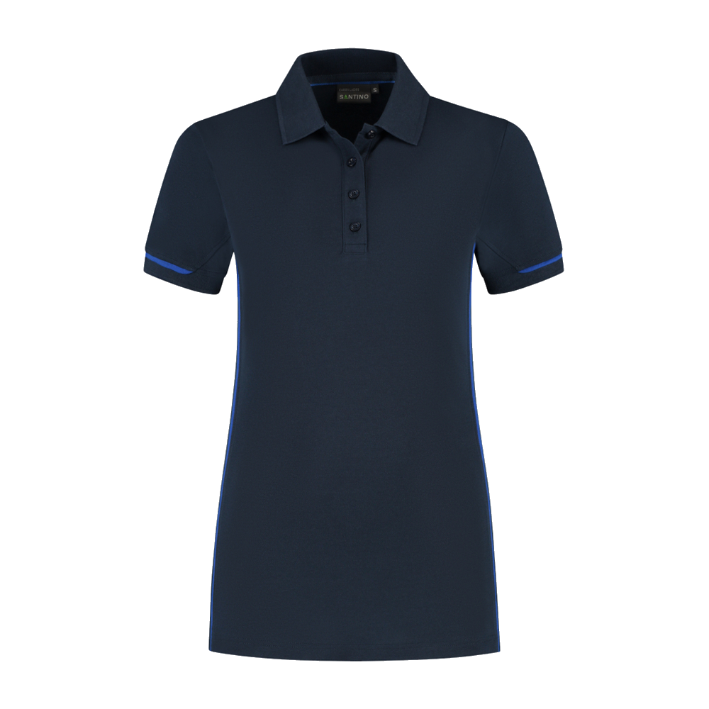 santino-contrast-poloshirt-carsen-ladies-navy-kobaltblauw