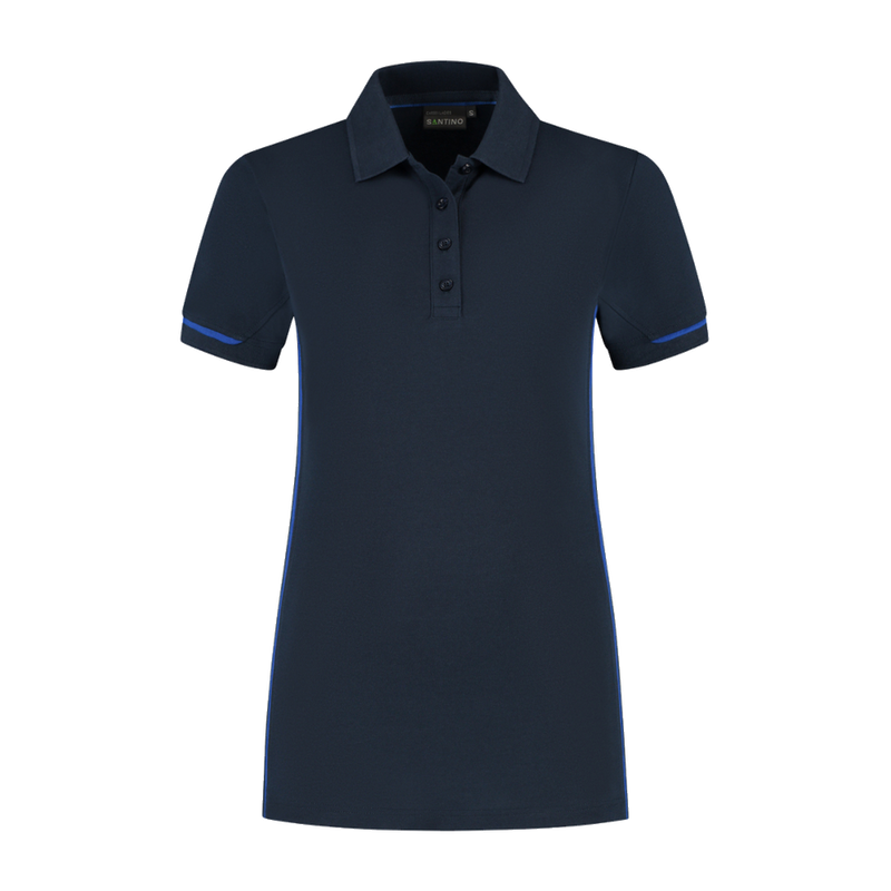 santino-contrast-poloshirt-carsen-ladies-navy-kobaltblauw