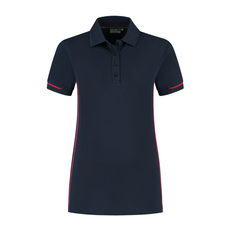 santino-contrast-poloshirt-carsen-ladies-navy-rood
