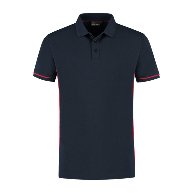 santino-contrast-poloshirt-carsen-navy-rood