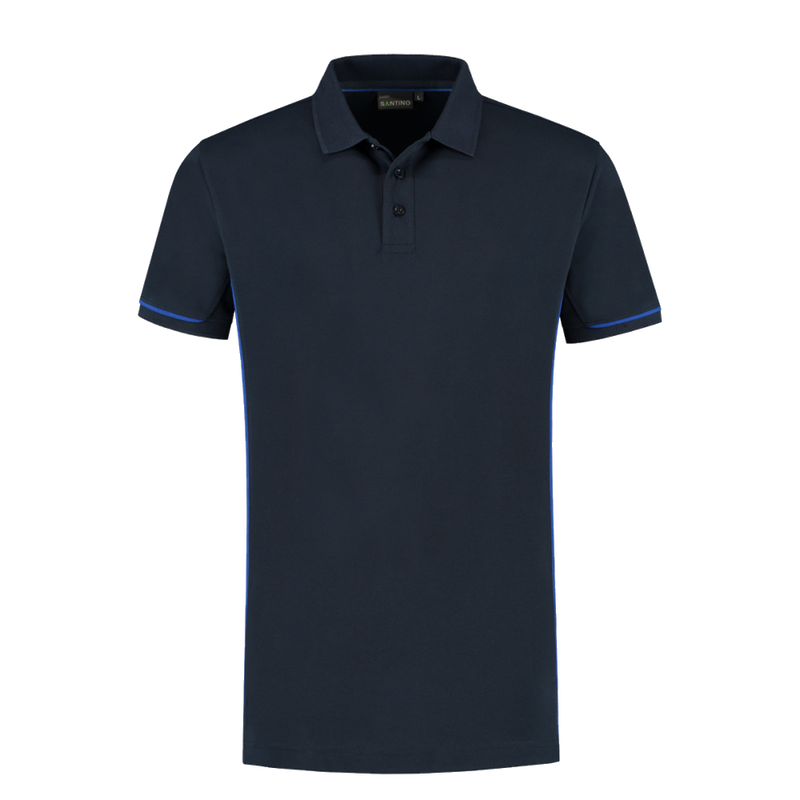 santino-contrast-poloshirt-carsen-navy-kobaltblauw