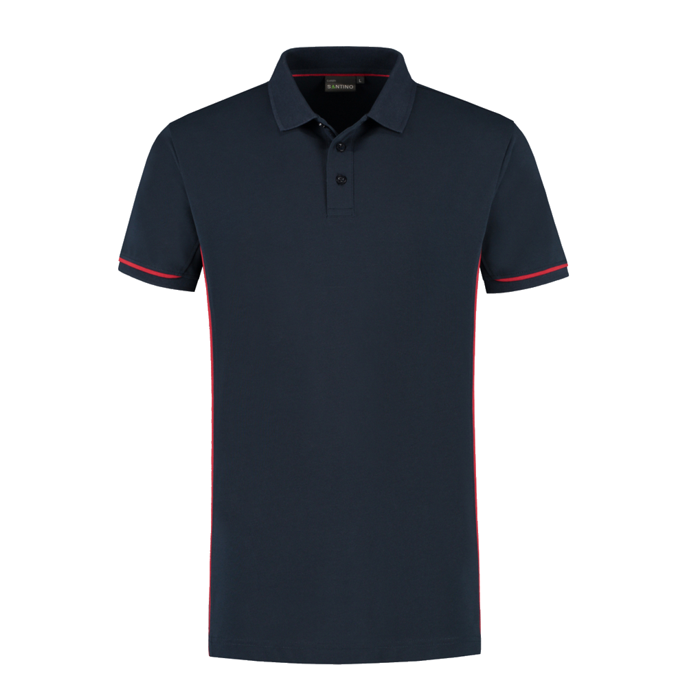 santino-contrast-poloshirt-carsen-navy-rood