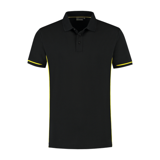 santino-contrast-poloshirt-carsen-zwart-geel