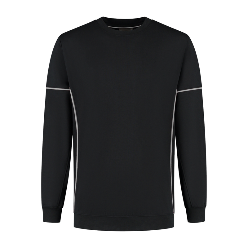 santino-contrast-sweater-chris-zwart-grijs