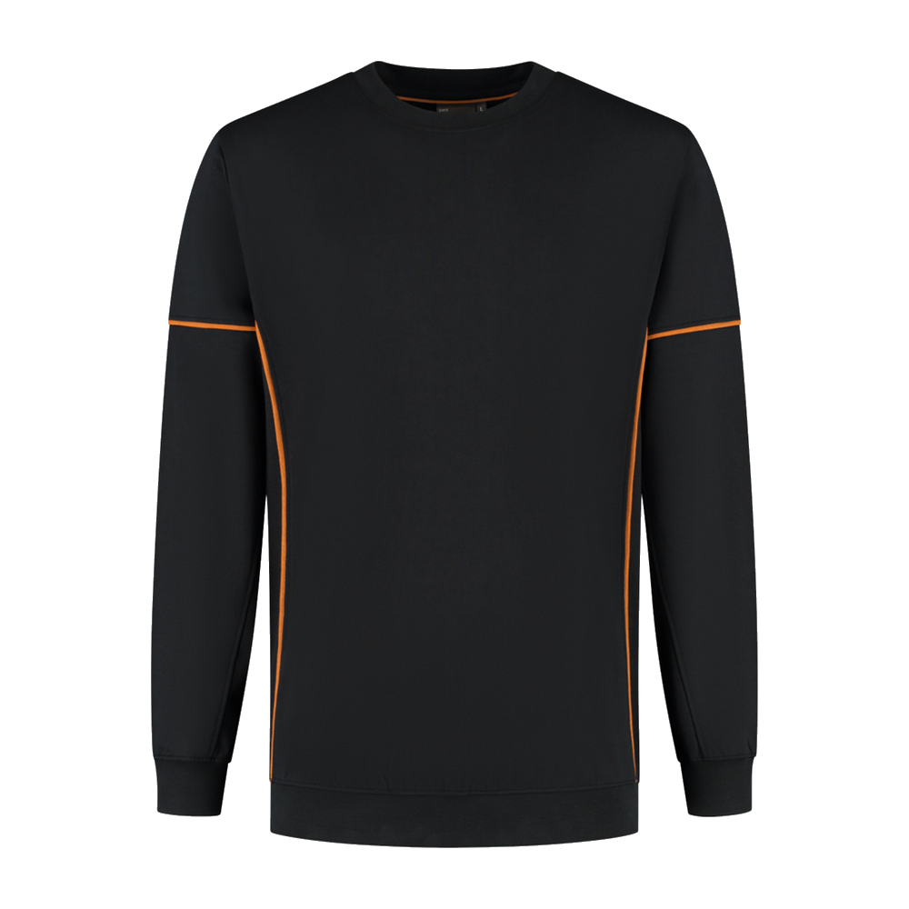 santino-contrast-sweater-chris-zwart-oranje