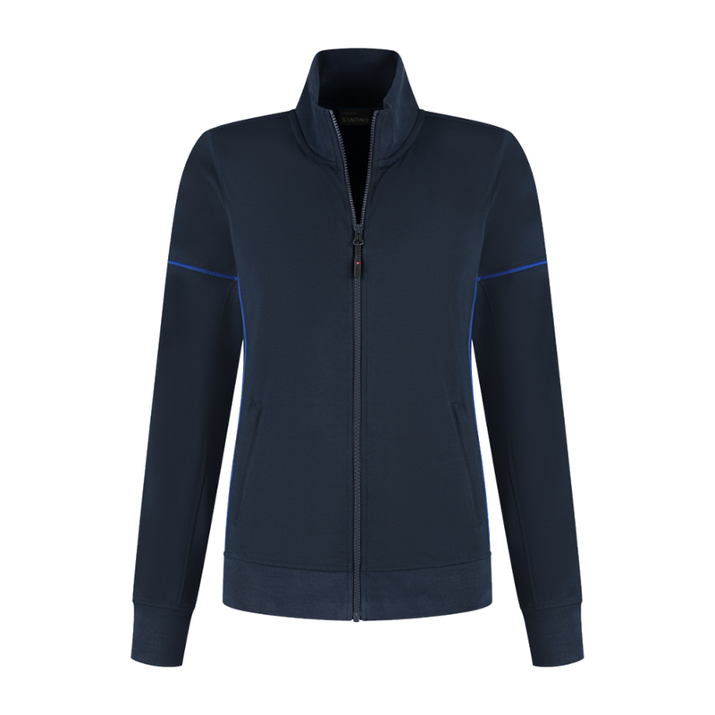 santino-contrast-sweatvest-colt-ladies-navy-kobaltblauw