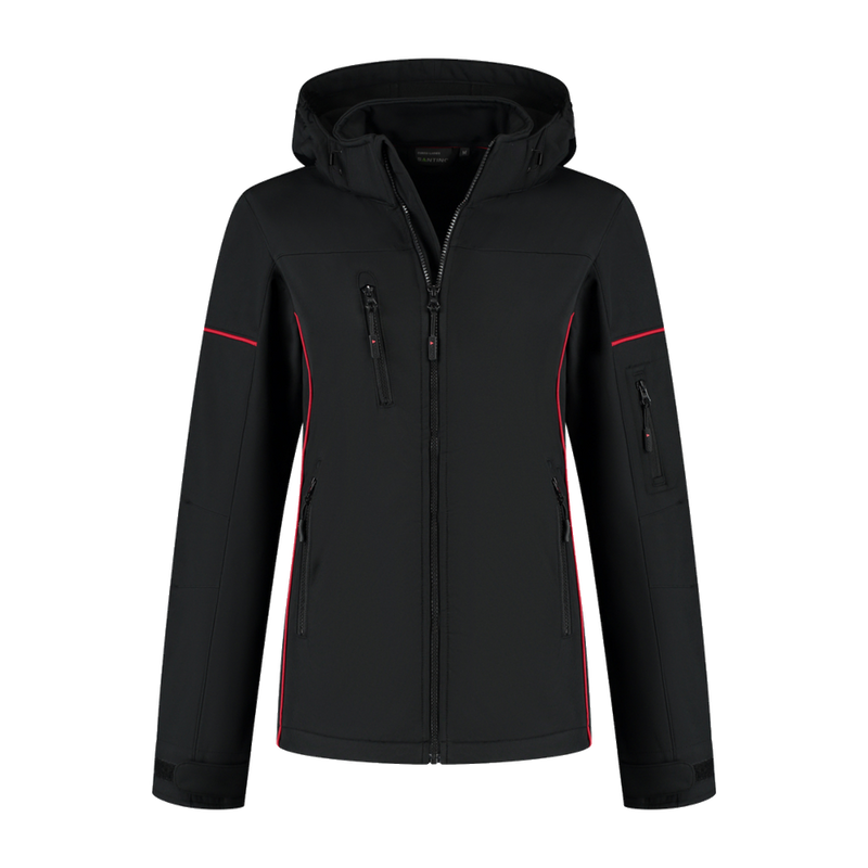 santino-contrast-softshell-jacket-curtis-ladies-zwart-rood