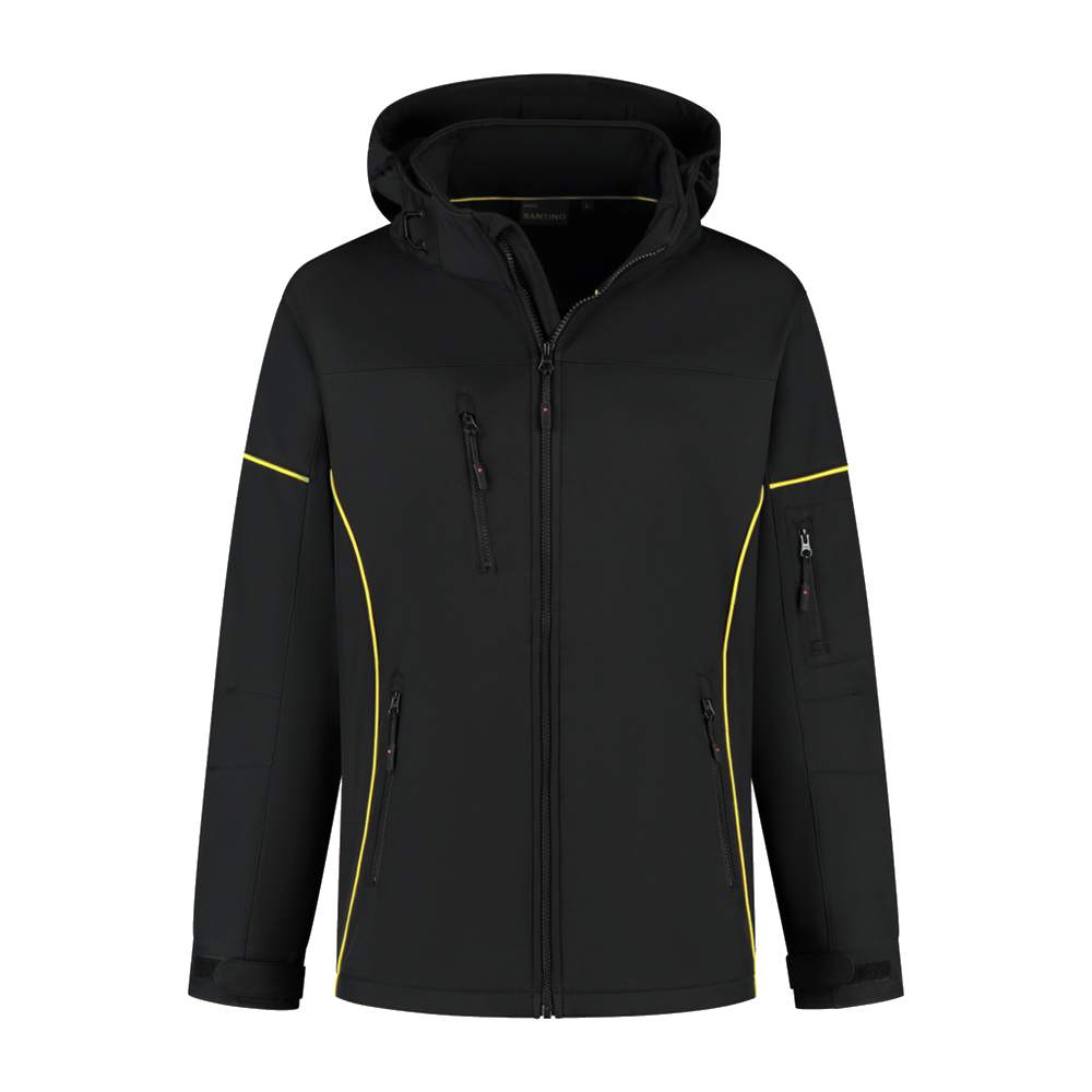 Santino Contrast Softshell Jacket Curtis - Unishore Workwear