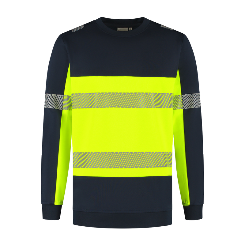 santino-en-vis-sweater-hudson-navy-geel