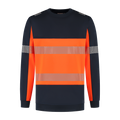 santino-en-vis-sweater-hudson-navy-oranje