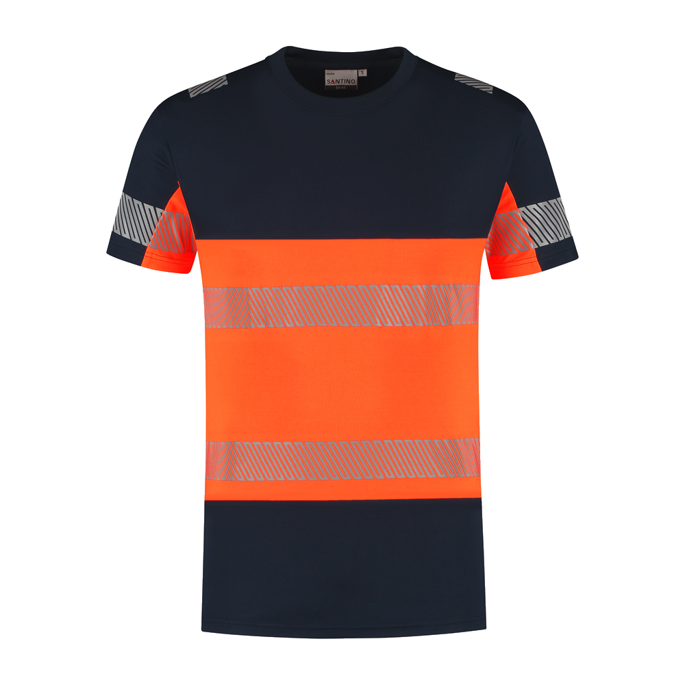 santino-en-vis-t-shirt-haris-navy-oranje