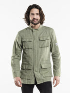 chaud-devant-basix-parka-green-koksbuis-mosgroen