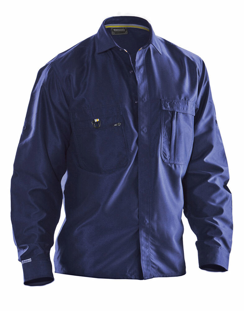 jobman-worker-shirt-katoen-5601-navy