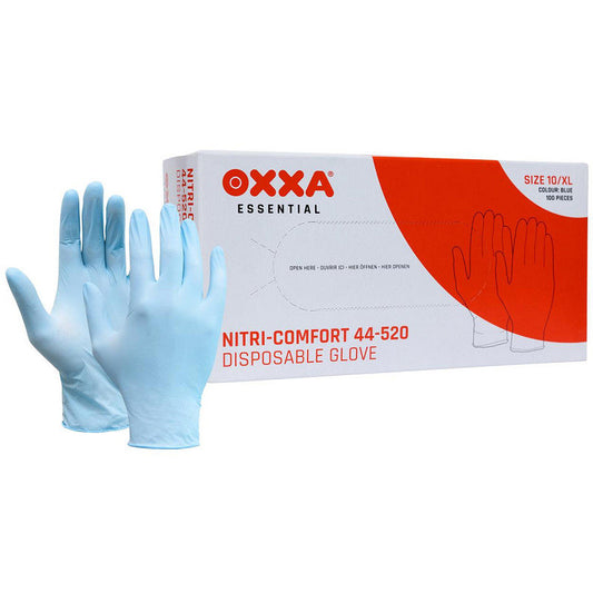 oxxa-essential-nitri-comfort-handschoenen-44-520-a-100-stuks-blauw