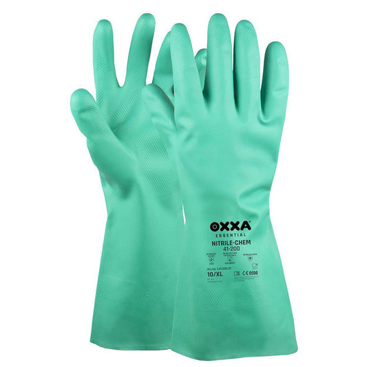 12-paar-oxxa-essential-nitrile-chem-41-200-handschoenen-groen