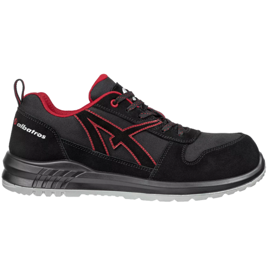 albatros-clifton-laag-s3-648700-zwart-rood
