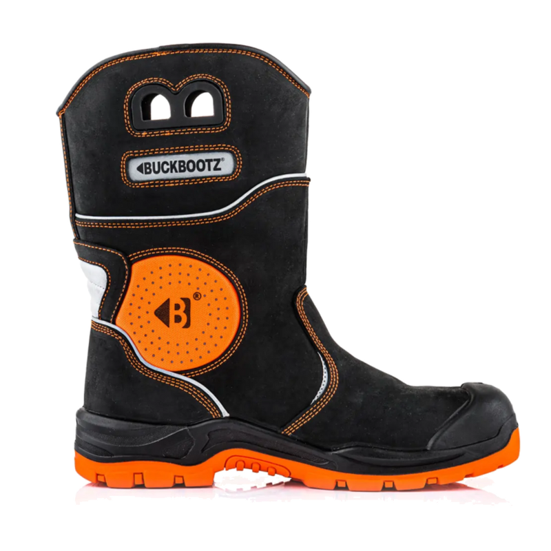 buckbootz-laars-bviz5orbk-s7s-zwart-oranje