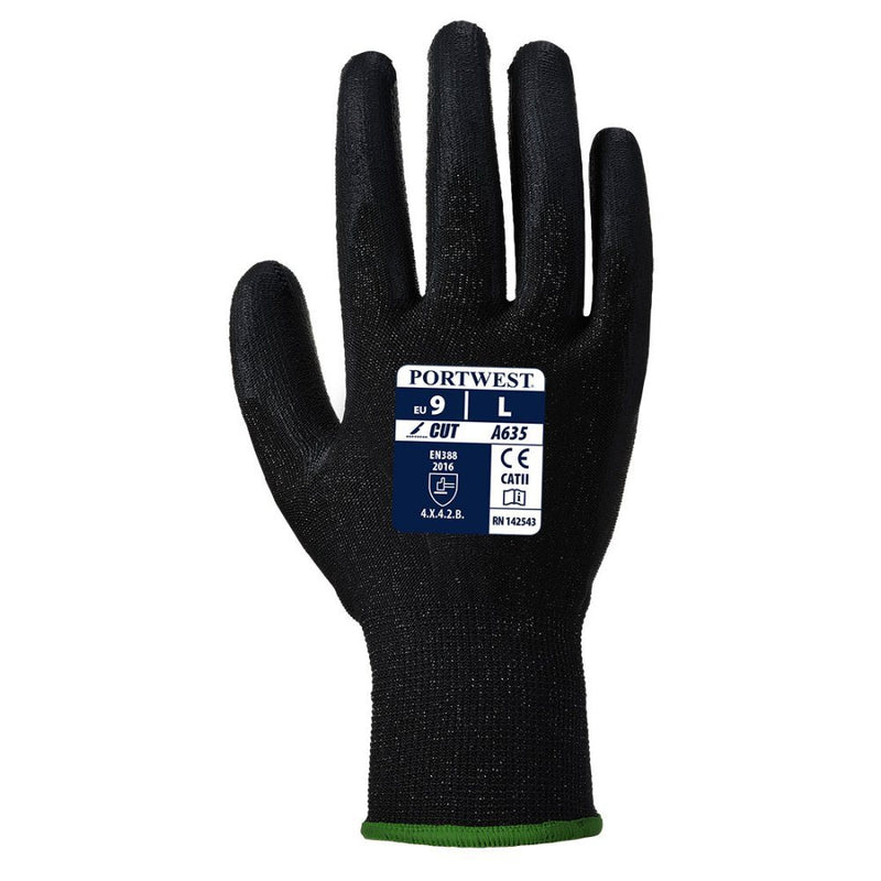 12 Paar Portwest Eco-Snijbestendige Cut 3 / B Handschoen A635