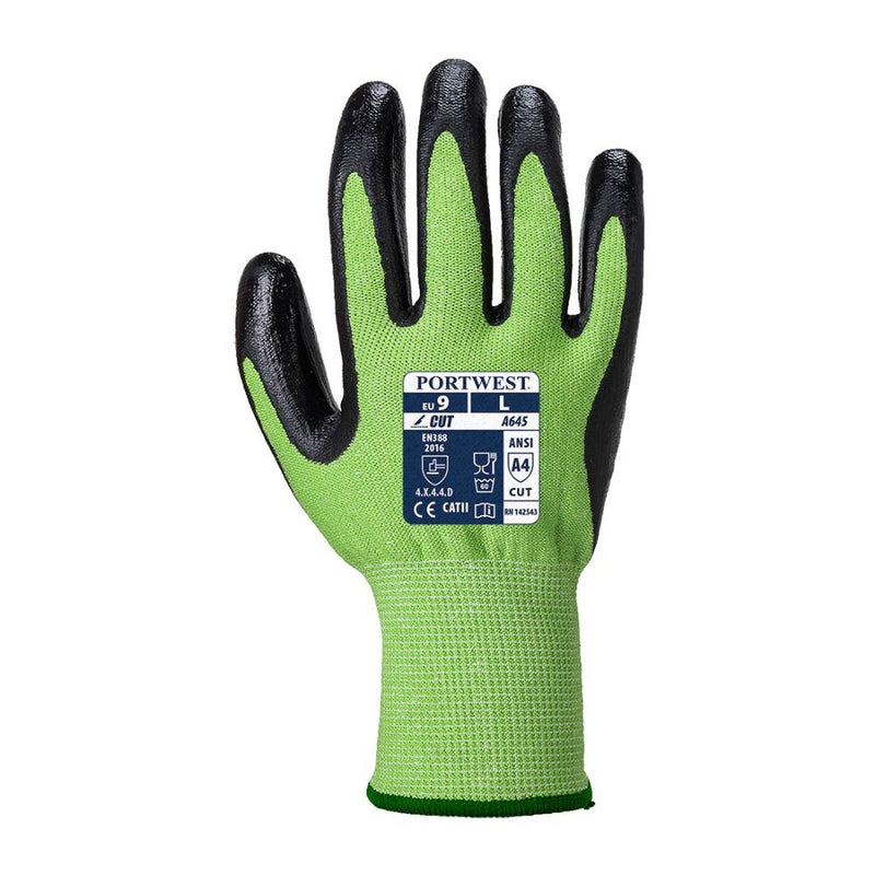 12 Paar Portwest Foodsafe Snijbestendige Handschoen Cut 5/D A645